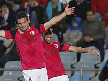 El Málaga resuelve a cañonazos