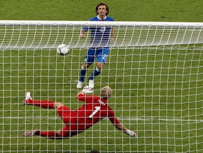 Inglaterra, 0 (2) - Italia, 0 (4)