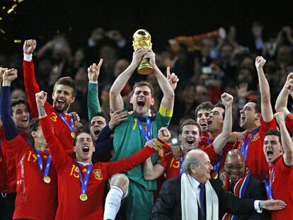 España: Cinco finales, cuatro coronas