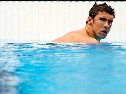 Phelps no alcanza a Phelps