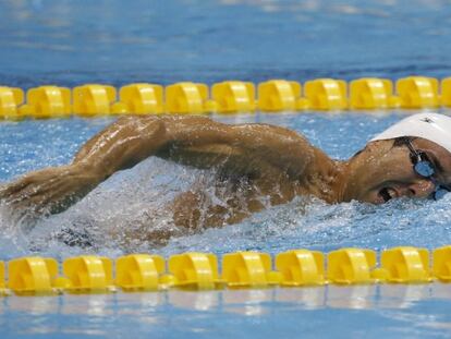 Lluvia de medallas en natación