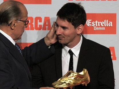 Messi con Luis Suárez.
Foto: A. DALMAU (EFE) / Vídeo: ATLAS