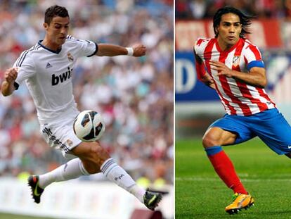 Falcao y Cristiano, duelo de goleadores