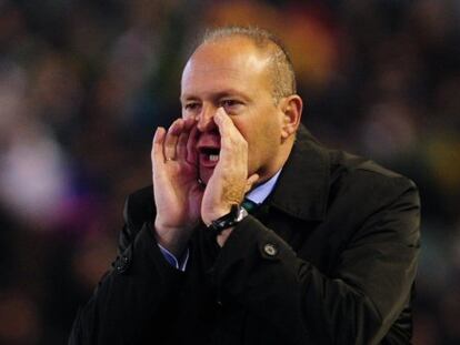 Pepe Mel durante el partido del Betis contra el Athletic.