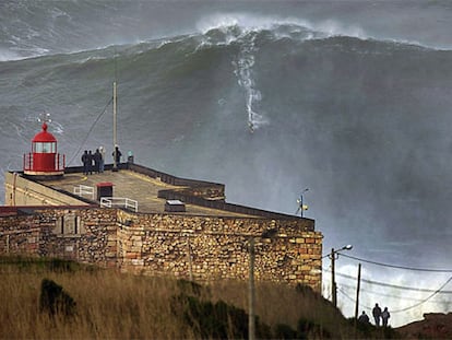 ‘Hércules’ proporciona surfe no País Basco