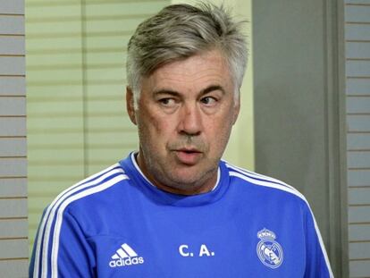 Rueda de prensa de Carlo Ancelotti. VÍDEO: REUTERS.