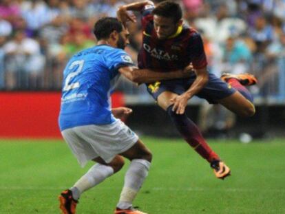 Málaga, 0-Barcelona, 1