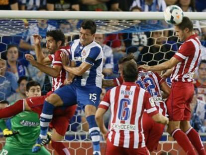 Espanyol, 1; Atlético, 0