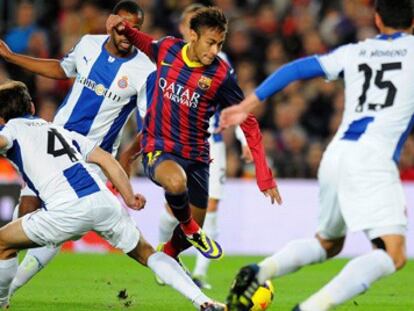 Barcelona, 1; Espanyol, 0