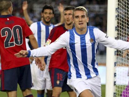 Real Sociedad, 5; Osasuna, 0