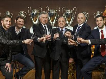 El brindis del Madrid