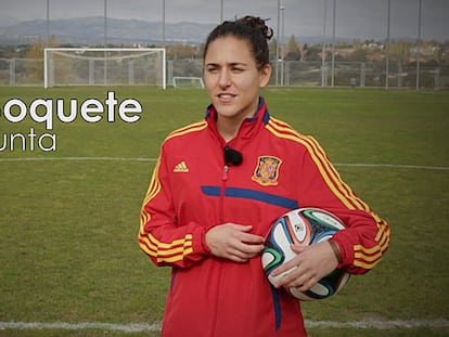 Boquete, en la Ciudad del Fútbol de Las Rozas.