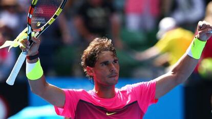 Rafa Nadal celebra su victoria ante Youzhny. / Ryan Pierse (Getty Images) /ATLAS