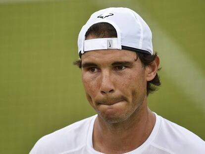 Nadal, en Wimbledon. T. M. (Reuters) / Vïdeo: ATLAS
