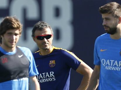 Luis Enrique: “Arda y Aleix cumplen un castigo sin haber hecho nada”