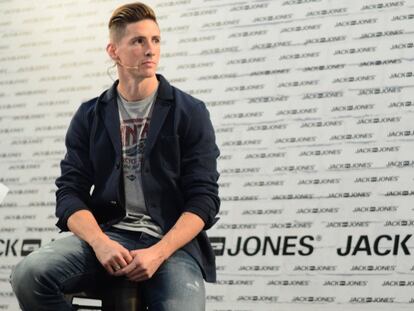 Fernando Torres, en un acto publicitario./ Vídeo: ATLAS