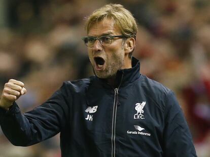 Klopp y Mourinho en la previa del Chelsea-Liverpool.