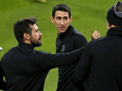Di Maria, Lavezzi e Ibrahimovic en el Bernabéu. / Foto: REUTERS/ Vídeo: ATLAS