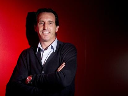 Emery, durante la entrevista.