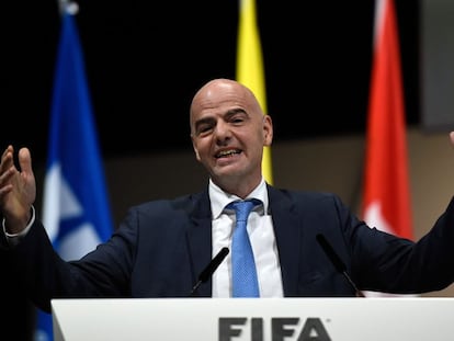 Gianni Infantino, da sombra ao trono do futebol mundial