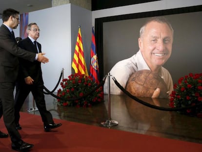 Homenaje a Cruyff: “Es imposible entender el Barcelona sin él”