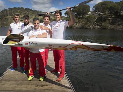 El equipo español de K4.