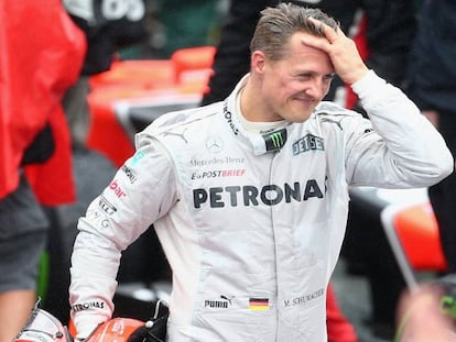 Schumacher en Brasil, en noviembre de 2012.