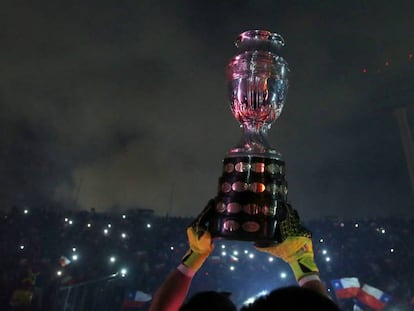 Imagen que Google le ha dedicado a la Copa América 2016 Centenario.