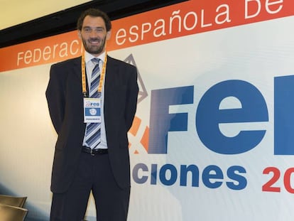 Jorge Garbajosa, nuevo presidente de la Federación Española de baloncesto