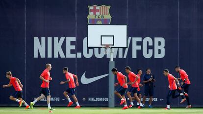 Entrenamiento del Barça. Foto: REUTERS / Vídeo: ATLAS