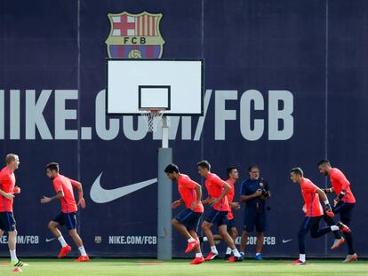Entrenamiento del Barça. Foto: REUTERS / Vídeo: ATLAS