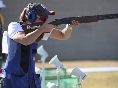 Fátima Gálvez en las series de clasificación.