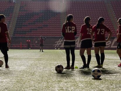 El fútbol femenino de México nace en la frontera