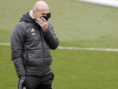 Zidane: “Si el presidente dice que hay obras en el Bernabéu, hay obras”