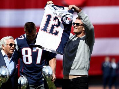 Tom Brady recupera sus jerseys robados