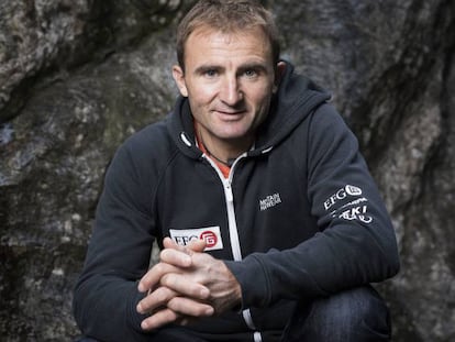Ueli Steck en una imagen tomada en Suiza en septiembre de 2015.
