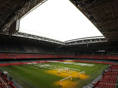 El Cardiff Stadium, donde se disputará la final de la Champions.