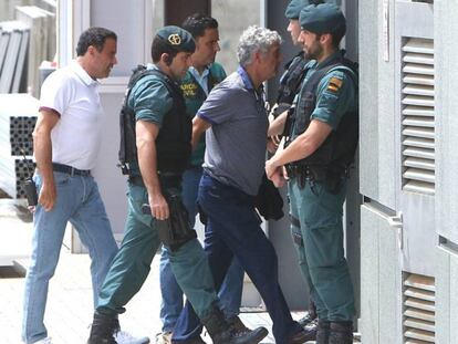 Villar, durante el registro en la sede de la Federación en Las Rozas.