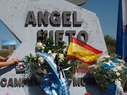 Homenaje a Nieto en Jerez. JORGE GUERRERO AFP | ATLAS