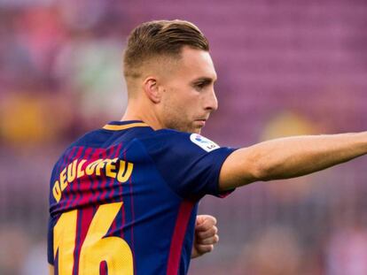 Deulofeu, durante el partido ante el Chapecoense. En vídeo, las declaraciones de Valverde tras el encuentro.