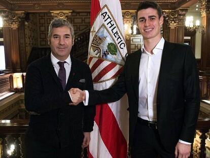Josu Urrutia y Kepa Arrizabalaga.