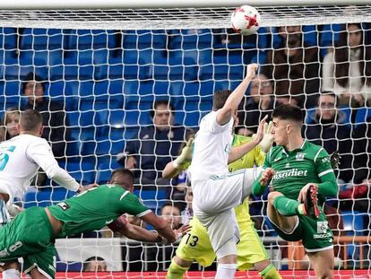 Gabriel marca el segundo gol del Leganés. En vídeo, declaraciones de Zinedine Zidane, entrenador del Real Madrid.