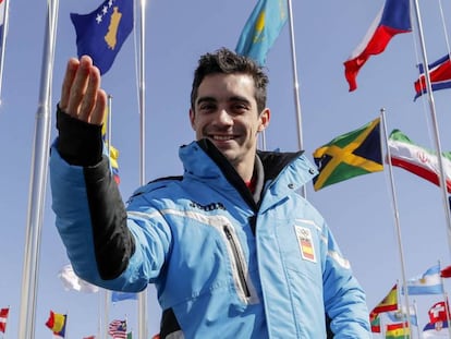 Javier Fernández, el lunes en Pyeongchang. En vídeo, comentarios de los expertos en patinaje de Eurosport Miguel Ángel Yáñez y Marta Serra.