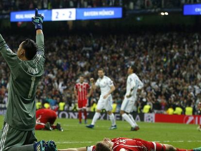 Keylor, tras el final del partido. En vídeo, declaraciones de Zidane y Keylor Navas.