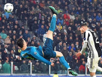 La chilena de Cristiano ante la Juventus en la Champions.