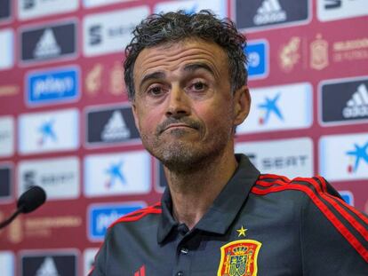 En vídeo, las declaraciones del seleccionador nacional Luis Enrique.