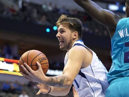 Doncic ante Charlotte Hornets. En vídeo, sus declaraciones tras el partido.