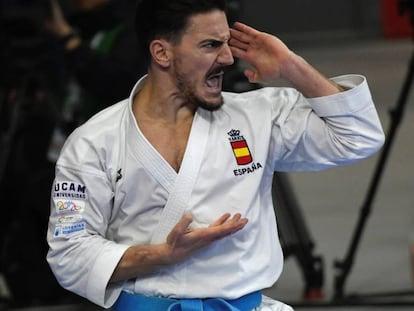 FOTO: Damián Quintero, durante la primera eliminatoria contra el mexicano Waldo Ramírez. / VÍDEO: Así se entrena Quintero.