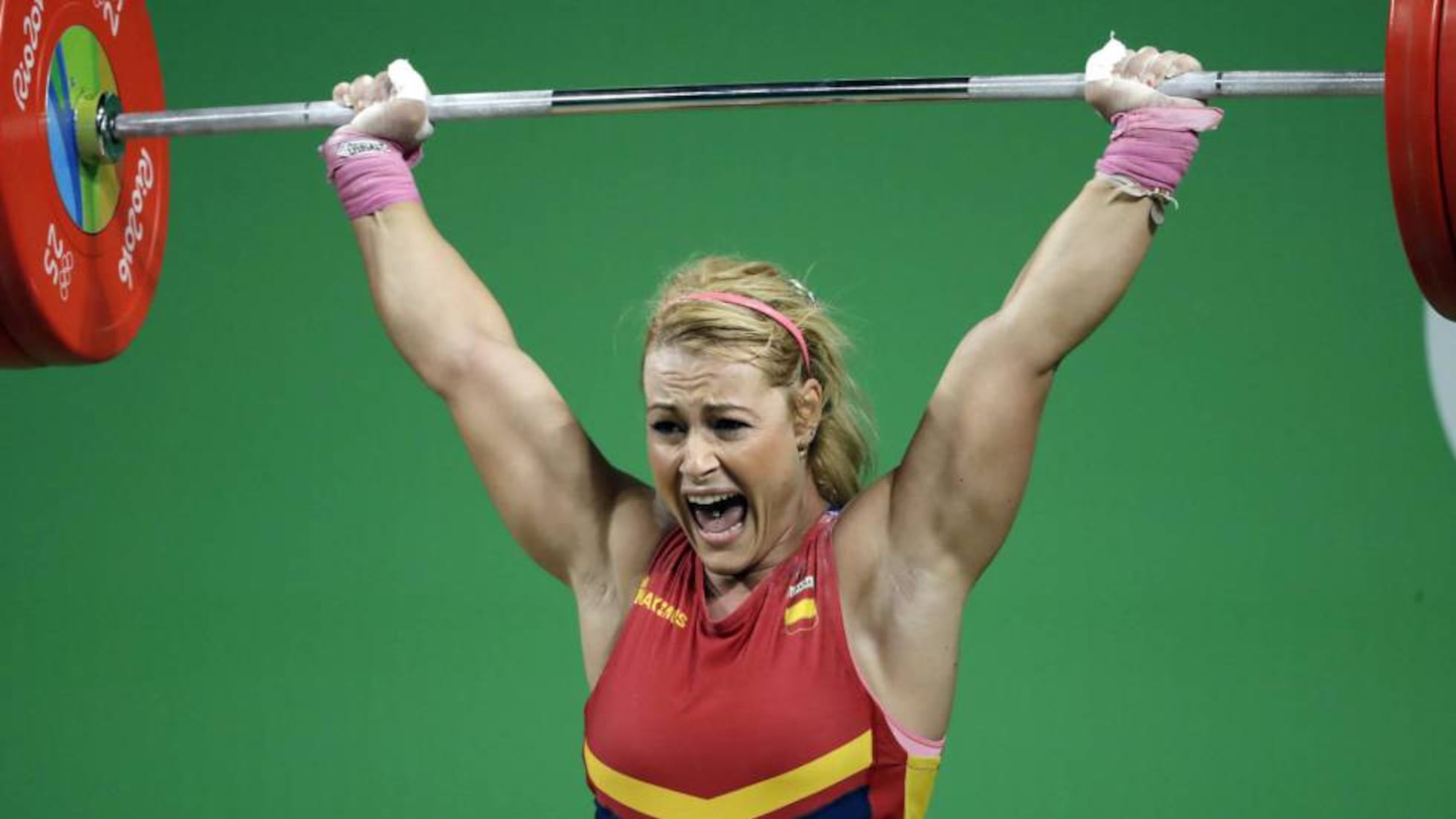 De Halterofilia Juegos Olimpicos Pesas Levantamiento De Pesas En