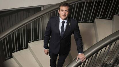 Entrevista a Alejandro Domínguez, presidente de la CONMEBOL. En vídeo, miles de argentinos disfrutan en Madrid de las horas previas a la final de la Copa Libertadores.